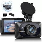 4K Dual Dash Cam Front 4K And Rear 2K Car Dash Camera For Cars 64Gb Card