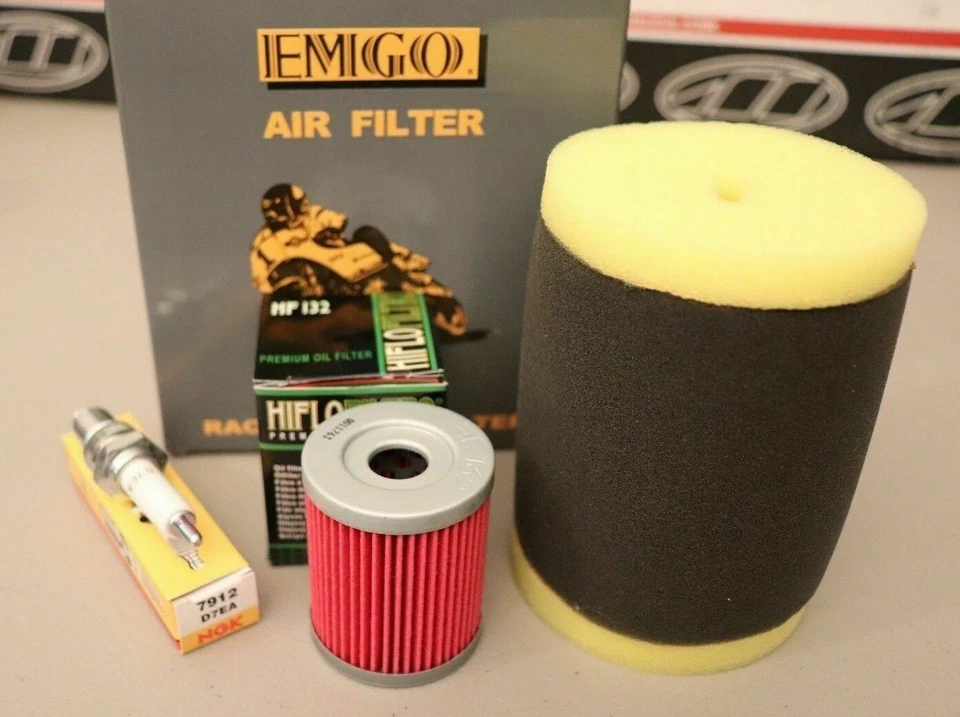 Kit de puesta a punto Suzuki King Quad 300 Quadrunner 250 LT-F bujía de filtro de aire de aceite Foto 1 de 1