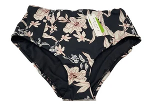 Sanctuary Smart Creation Womens Swim Bottom Floral Soft High Rise Size Large NWT - Picture 1 of 12