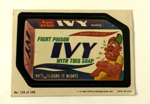 1980 Topps Wacky Packages Serie 3 Jabón de Hiedra #135 Calcomanías Clásicas de Comedia - Imagen 1 de 3