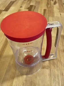 900 ml dispensador de batería cupcake panqueques muffin cocina herramienta de mezcla de horneado de medición - Imagen 1 de 5