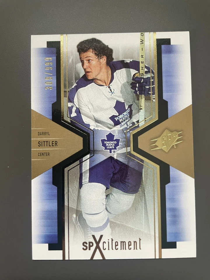 2006-07 SPx SPXcitement /999 Darryl Sittler #X92 HOF - Image 1 of 2