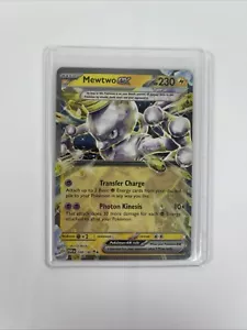 Tarjeta Pokémon - Mewtwo ex Paradox Rift 058/182 ultra rara casi nueva/muy buena - Imagen 1 de 10