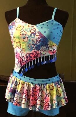 DANCE COSTUME - NEW - child XXLG - Jazz / Tap - ART STONE - Image 1 of 4