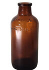 Vintage Owens Illinois Amber Brown Medicine Bottle 50 Mils 60 Mils Embossed 47