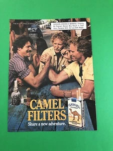 CAMEL CIGARETTES ORIGINAL VINTAGE 1 PAGE PRINT AD PRINTED ADVERTISEMENT BB14 - Picture 1 of 1