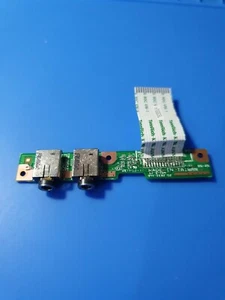 HP COMPAQ CG60 G60 AUDIO SOUND PORT BOARD w/ CABLE 55AH502001G - Picture 1 of 2