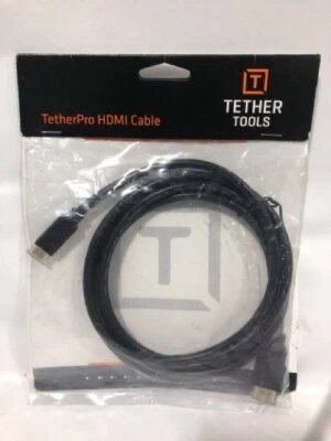 Tether Tools TPHDCA6 TetherPro 6ft HDMI Mini Cable Black - Image 1 of 4