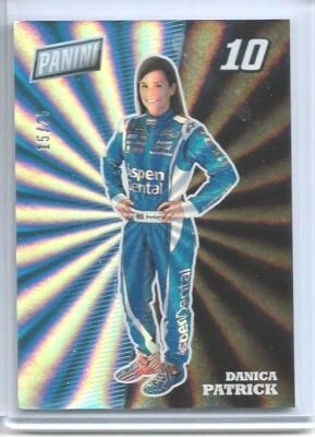RARE 2017 PANINI NATIONAL DANICA PATRICK "SPOKES" CARD #R2 ~ /25 ~ NASCAR ~ INDY - Image 1 of 2