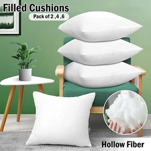 Cushion inserts 18x18 Inch 45 x 45 cm Inners Pads Fillers Extra Deep Filled Sofa - Picture 1 of 10