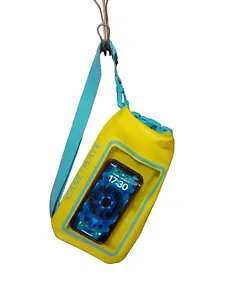 Case-Mate Waterproof 2L Dry Bag with Built-in Phone Pouch - Citrus Splash - Picture 1 of 4