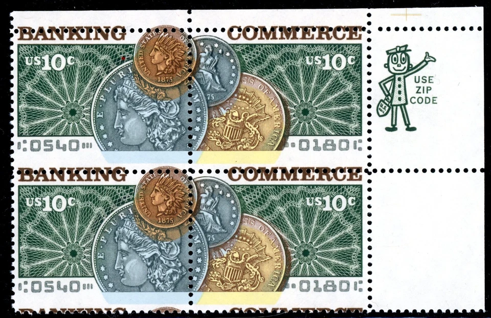 EFO 1578a COLOR SHIFT ZIP BLOCK OF FOUR - Image 1 of 1