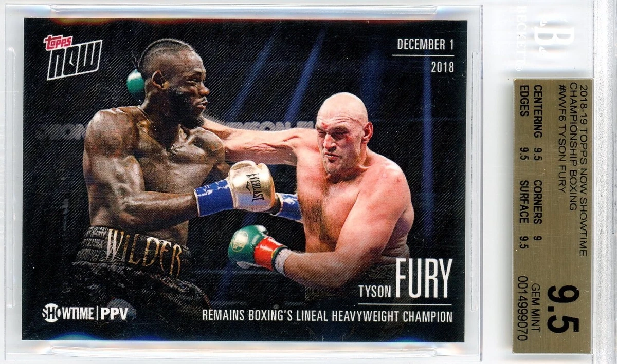 Tyson Fury Boxing Trading Cards & Accessories for sale | eBay