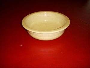 Vintage Fiesta Serving Bowl 8 1/4" Diameter in Original Yellow - Picture 1 of 5