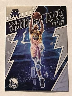 2021-22 Mosaic Stephen Curry Thunder Lane #17 Golden State Warriors - Image 1 of 2
