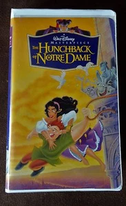 1997 Hunchback of Notre Dame Walt Disney VHS Movie Masterpiece Victor Hugo Novel - Picture 1 of 5