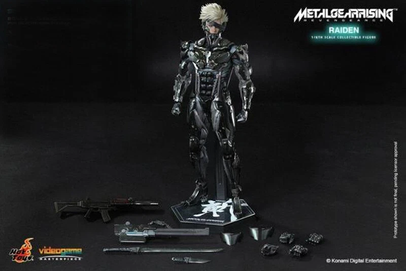 MIB Hot Toys VGM17 Raiden Metal Gear Rising Revengeance