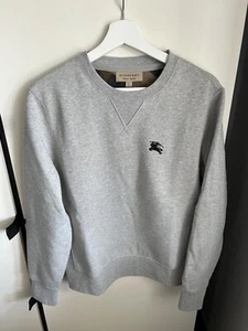 NEU! Original Burberry Sweatshirt Pullover Grau Größe S - Bild 1 von 12