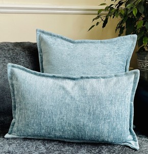 eggshell blue cushions