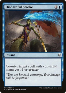 4x Disdainful Stroke - NM/LP - Commander set SPARROW MAGIC - Picture 1 of 1