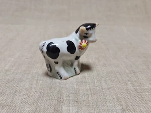Soviet ceramic figurine of a cow. - Picture 1 of 8