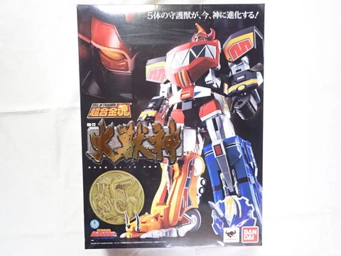 bandai Soul Of Chogokin GX-72 DaiZyujin Megazord Power Rangers Figure free ship Cover
