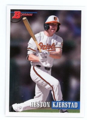 2021 Bowman Heritage Prospects Heston Kjerstad #140 Rookie RC - Image 1 of 2