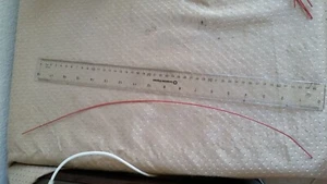 One Chromatography Column Red Peek Tubing 19"L 0.005"ID 1/16"OD - Picture 1 of 2