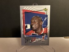 1997 NBA Upper Deck Michael Jordan #MJ163 International Catch 23 Sticker Card