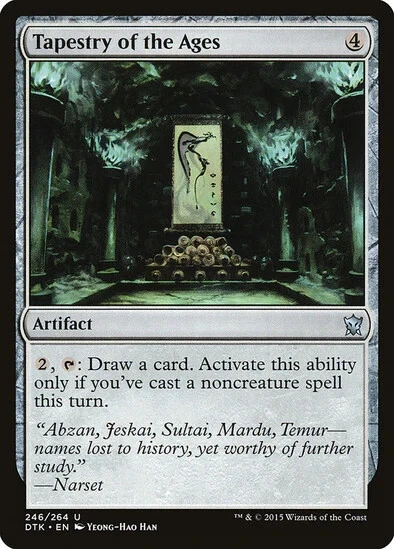 TAPESTRY OF THE AGES (DTK) Dragons of Tarkir - MTG - NM - Image 1 of 1