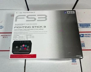 New- HORI FS3 Fighting Stick 3 controller For SONY PLAYSTATION 3 -SAME DAY SHIP! - Picture 1 of 8