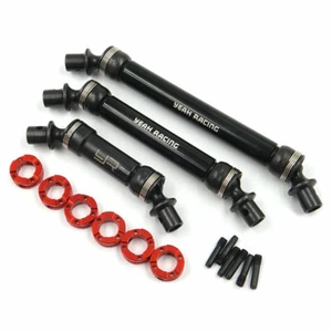 Yeah Racing TRX4-082 HD Steel Frnt & Rear Center Shaft Set Black : Traxxas TRX-6 - Picture 1 of 2