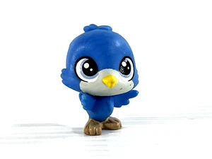 Littlest Pet Shop Mini Balmy Azure Bird #297 Blue 1" Figure Toy Hasbro LPS - Picture 1 of 12