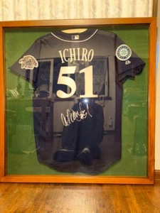 Ichiro Suzuki 2002 MLB American All Star Game Majestic Mariners signed w/o frame - Picture 1 of 4