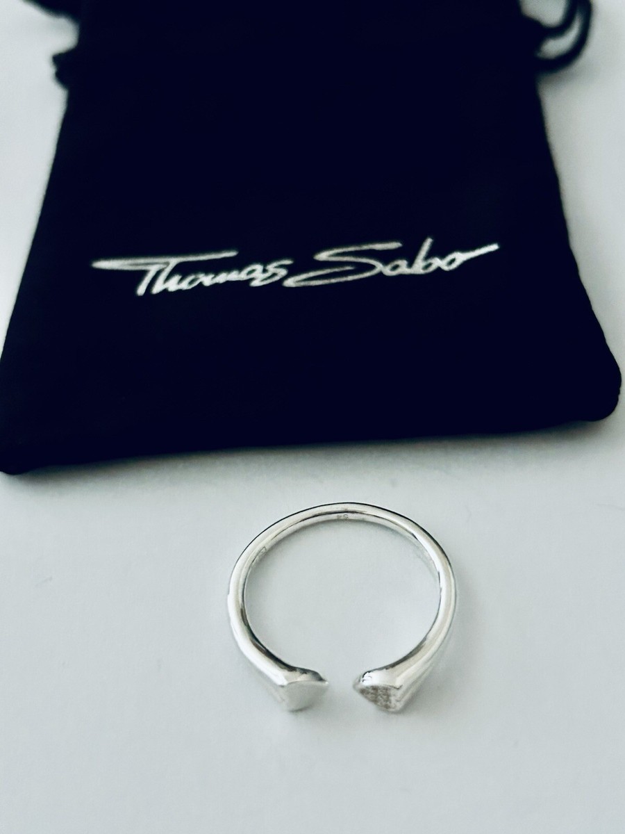 Pendientes Thomas Sabo - Plata De Ley 925 Chapada En Oro, Con Circonita Blanca Grande - Talla Única, Elegantes Para Cualquier Ocasió