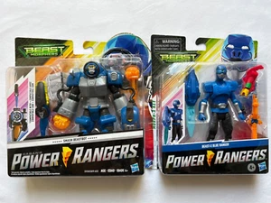 Power Rangers Beast Morphers 6” Smash Beastbot & Beast-X Blue Ranger New - Picture 1 of 6