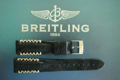 20-16 CORREA DE RELOJ HEBILLA RAYA AZUL MEDIANOCHE CORREA DE RELOJ PARA WIDELING Foto 1 de 3