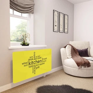 Premier Range Ihre eigene Wortcollage auf einer Glasheizkörperabdeckung - Bild 1 von 1