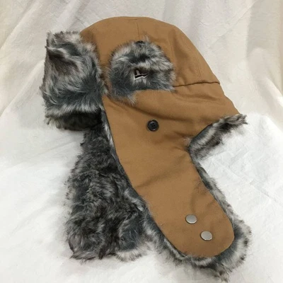 Новый эры TRAPPER крышка утка желтовато-коричневый мужчин s женщин шляпа боа меха уха клапан шляпа траппер - Изображение 1 из 4