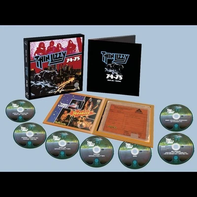 Thin Lizzy 74-75 Night Life/Fighting 7xCD Box Set New Sealed Foto 1 de 3