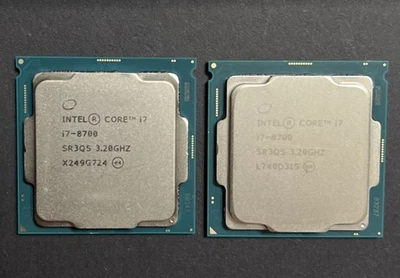 Procesador Intel Core i7-8700 SR3QS 3,20 GHz CPU de escritorio Foto 1 de 2