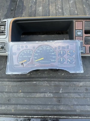 Velocímetro MPH Mercado de Estados Unidos Estilo Clásico Cluster Se Adapta a 95-00 Chevy/gmc Foto 1 de 4