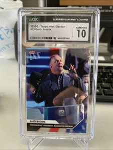 2020-21 Topps Now Election Garth Brooks #19 CGC 10 - Bild 1 von 1