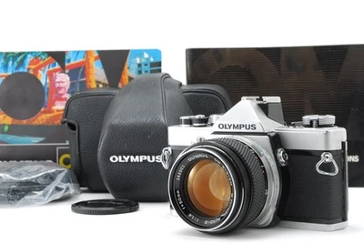 Meter Work【N.MINT in Case】 Olympus OM-1 Body w/Strap + 50mm F/1.4 from... - Image 1 of 4