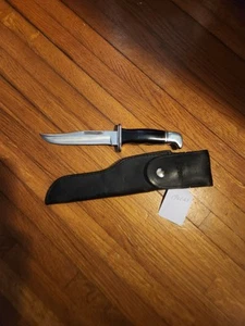 Buck Fixed Knife Inverted One Line 1961-67 W / Original Sheath Excellent - Picture 1 of 12