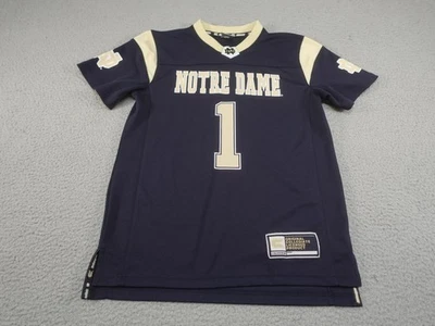 Camiseta Notre Dame Lucha Irlandesa Juvenil Mediana Fútbol Universitario NCAA Coliseo Foto 1 de 4