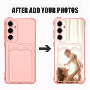 Personalised Custom Card TPU Case For Samsung S25 Ultra S24 S23 FE A16 A15 Cover - Picture 1 of 8