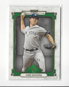 2014 Topps Museum Collection Green #43 Mike Mussina Yankees /199 - Picture 1 of 1