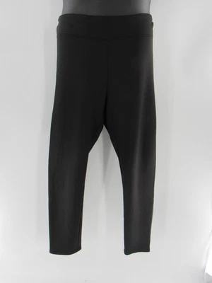 Leggings Climate Right Cuddle Duds Mujer XL Negro Felpa Calor Polar Forrado Pantalón Foto 1 de 4