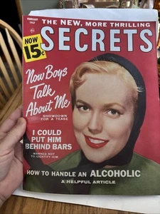Vintage “Secrets” Magazine. February, 1957 - Picture 1 of 9